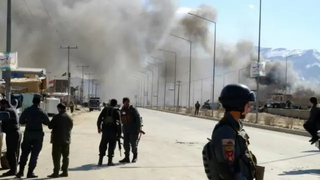 حملات گروه طالبان به کابل