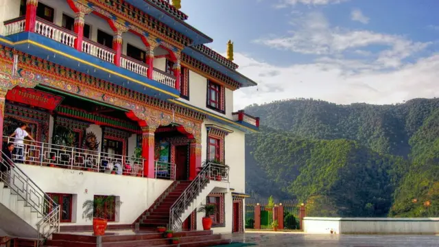 nepal, monahinje, kung fu