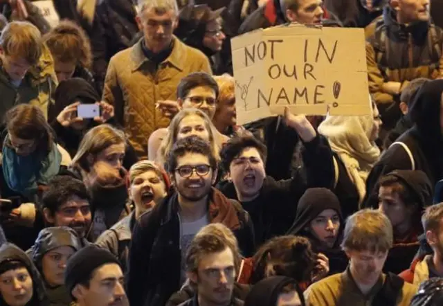 AfD karşıtı göstericiler