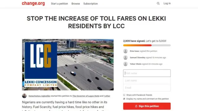 LCC petition