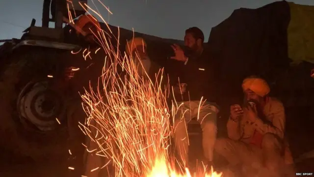 સિંઘુ બૉર્ડર પર ખેડૂત આંદોલનમાં નવું વર્ષ