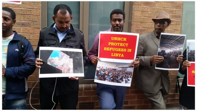 ሰልፈኛታት ኣብ ለንደን 14 መስከረም 2018