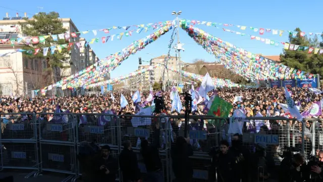 Diyarbakır'daki HDP mitingi