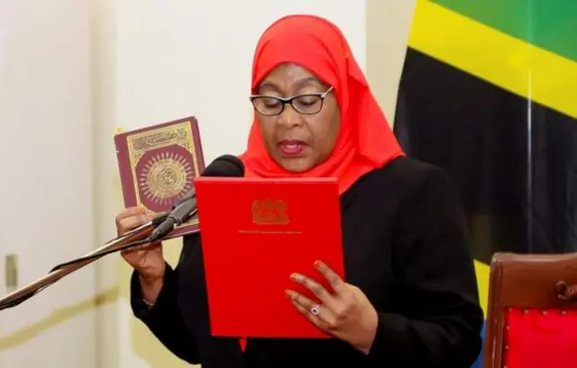Perezida wa Tanzania Samia Suluhu Hassan