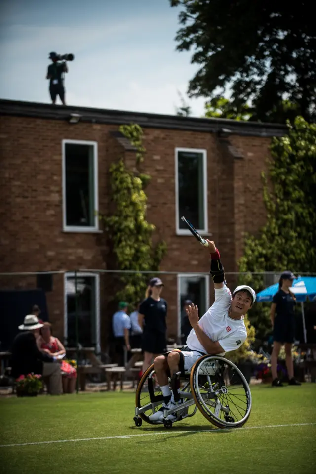 Shingo Kunieda of Japan