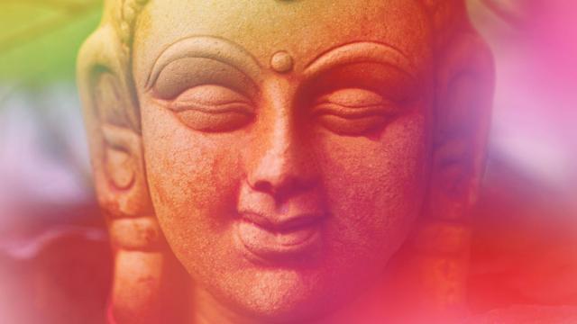 Estátua de Buda sorridente