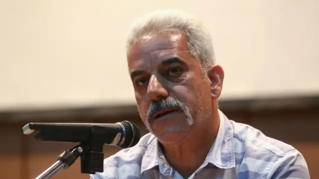 داریوش رحمانیان، استاد تاریخ دانشگاه تهران (عکس از علیرضا رمضانی)