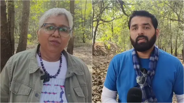 पर्यावरणविद भारती जाधव और रोहन देशपांडे