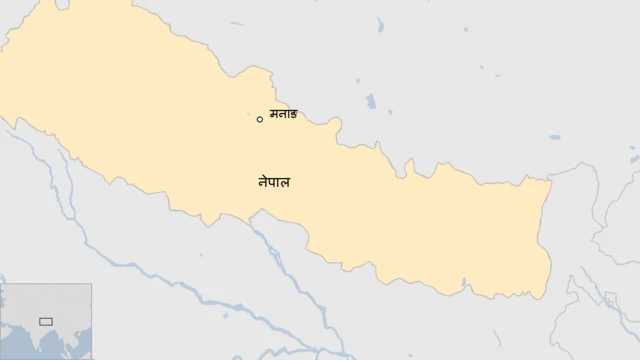 नेपालको नक्सा