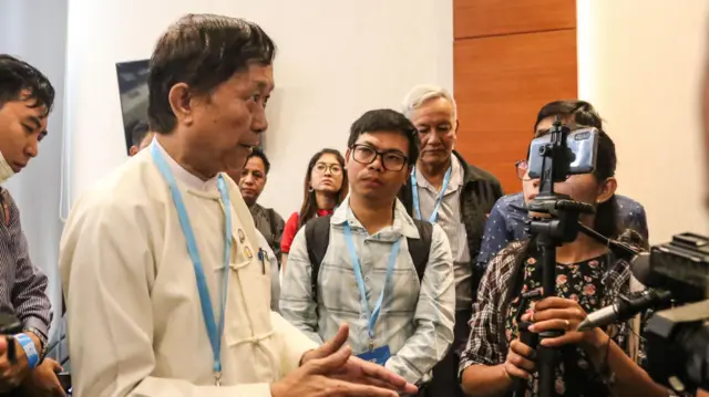 Dr Ye Lwin, former mayor of Mandalay region