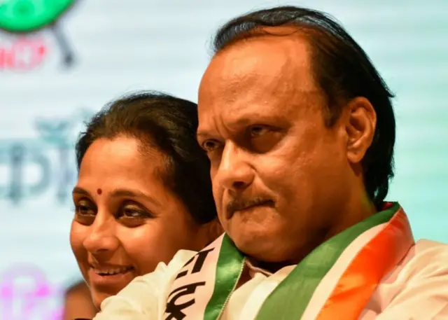 सुप्रिया सुळे अजित पवार 