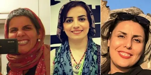 مینا کشاورز، شیلان سعدی و فیروزه خسروانی