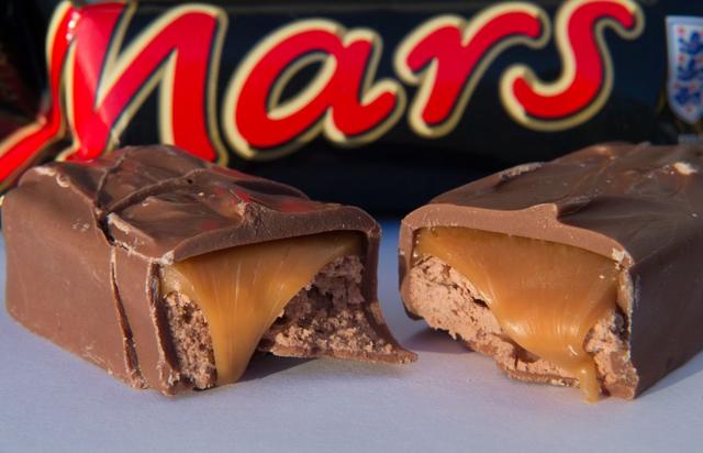 Barra de chocolate Mars