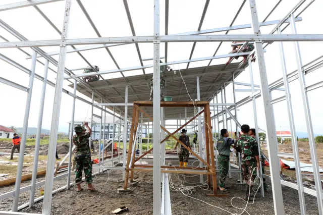 hunian sementara, banjir sumatra, banjir aceh, Pidie Jaya