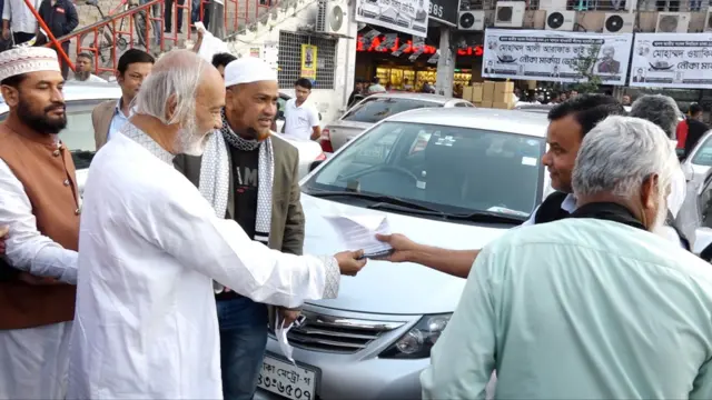 ভোটারদের নিরুৎসাহিত করতে লিফলেট বিলি কর্মসূচী পালন করেছে বিএনপি 