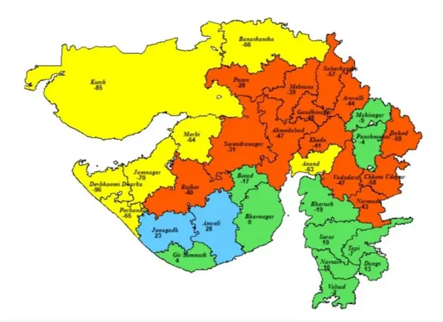 બીબીસી ગુજરાતી હવામાન વરસાદ ચોમાસું ભારત સૌરાષ્ટ્ર કચ્છ આગાહી