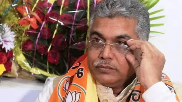 पश्चिम बंगाल में भारतीय जनता पार्टी के पूर्व प्रदेश अध्यक्ष दिलीप घोष