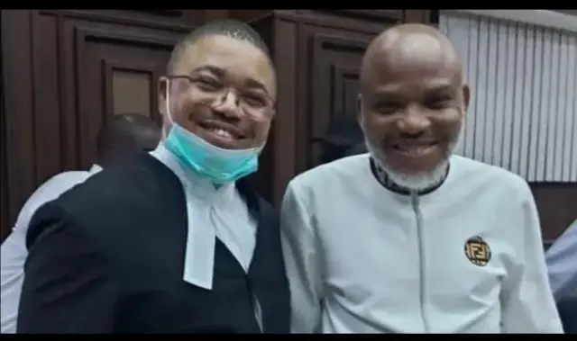 Nnamdi Kanu na Ifeanyi Ejiofor