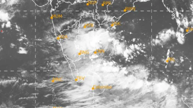 காற்றழுத்த தாழ்வுப் பகுதி, சென்னை 