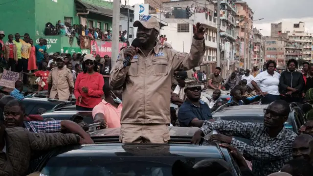 Raila Odinga mu myiyerekano