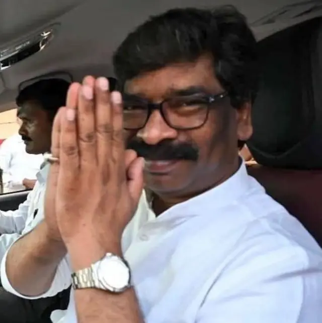 झारखंड के मुख्यमंत्री हेमंत सोरेन