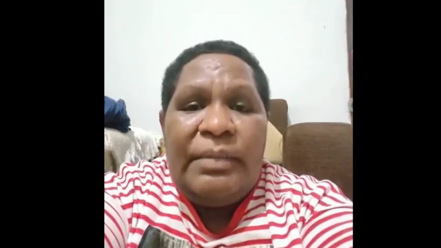 Eka Kora, perempuan asal Timika, Papua Tengah mendampingi Mama Yasinta dalam di Jakarta.