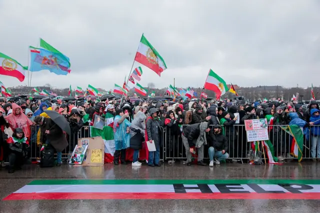 تظاهرات «روز جهانی اقدام» در ۱۴ فوریه در مونیخ