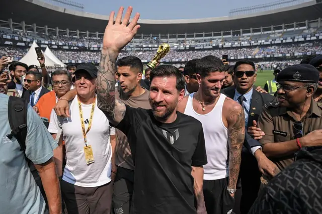 কলকাতায় লিওনেল মেসি