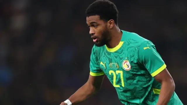 Ibrahim Mbaye, 17, aliichezea Senegal kwa mara ya kwanza mwezi uliopita dhidi ya Brazil.