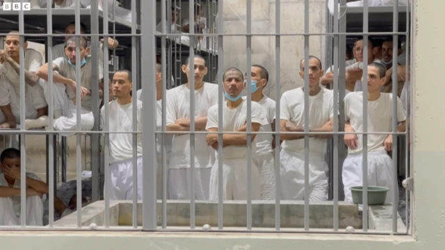 محبوسین در سلول زندان