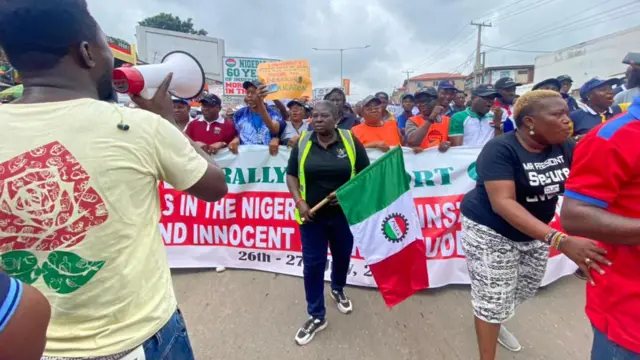 NLC Protest in Lagos