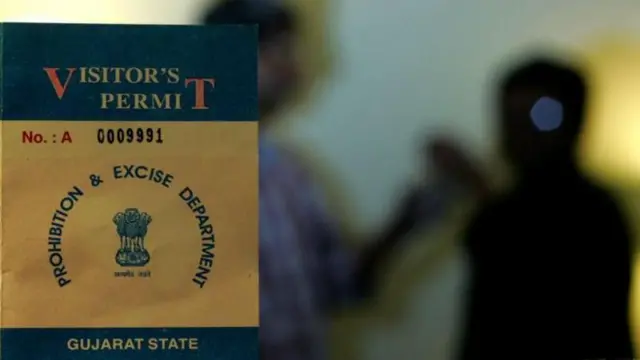 ਗੁਜਰਾਤ ਸਰਕਾਰ ਵੱਲੋਂ ਜਾਰੀ ਵਿਜ਼ੀਟਰ ਲਾਈਸੈਂਸ ਦੀ ਫਾਈਲ ਤਸਵੀਰ