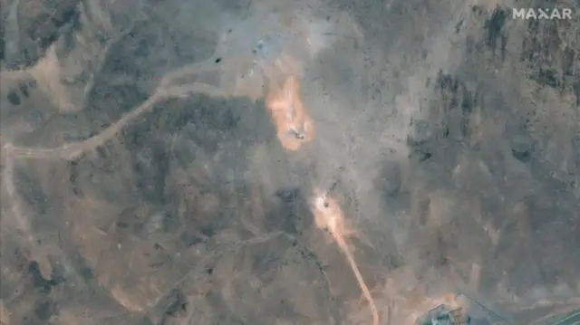 በአሜሪካ ቦምብ ከተደበደቡት የኒውክሌር ጣቢያዎች አንዱ የሆነው ፎርዶ የሳተላይት ምሥል