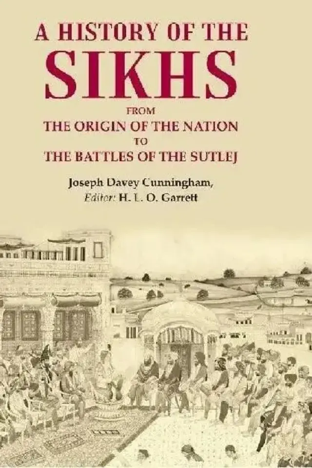 اے ہسٹری آف دی سکھس کا سر ورق