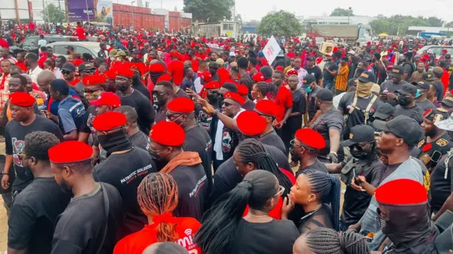 Ghanaian protesters