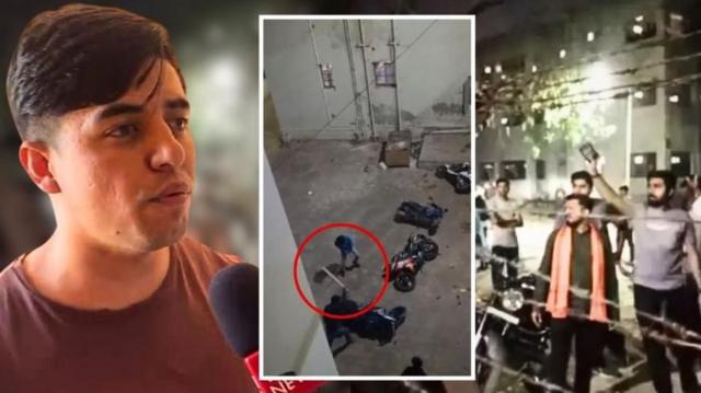 குஜராத் பல்கலைக்கழக விடுதியில் நமாஸ் செய்ததால் வெளிநாட்டு மாணவர்கள் தாக்கப்பட்டனரா?