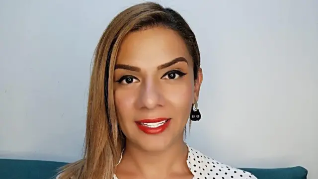 Valery Ramírez, presidenta del sindicato de trabajadoras sexuales de Antioquia.