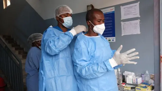 Dem go target frontline healthcare workers for di first round of vaccinations