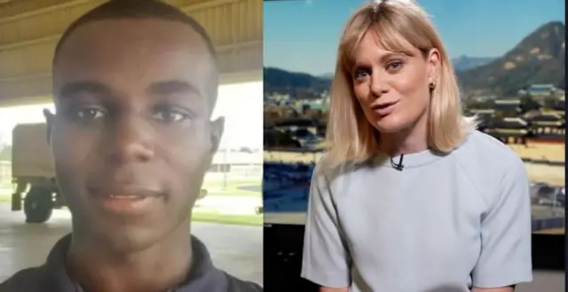 Travis King na Christine Wormuth