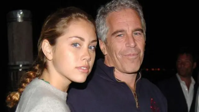 Epstein e uma companheira durante um evento7games quero baixar o aplicativo android20057games quero baixar o aplicativo androidNova York