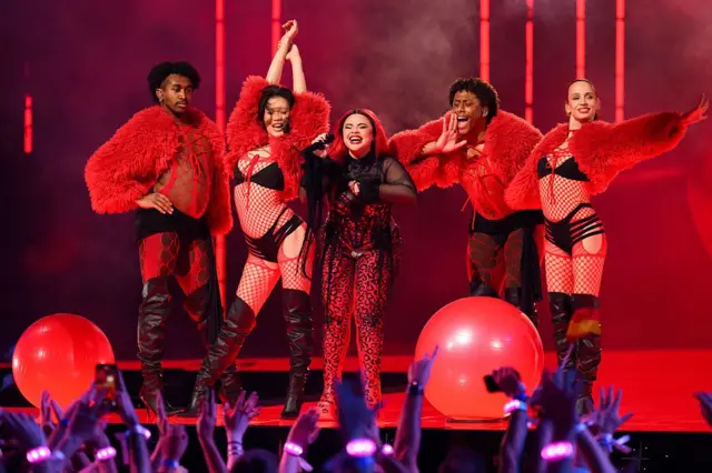 Występ Miriany Conte, reprezentantki Malty, podczas finału 69. edycji Konkursu Piosenki Eurowizji.