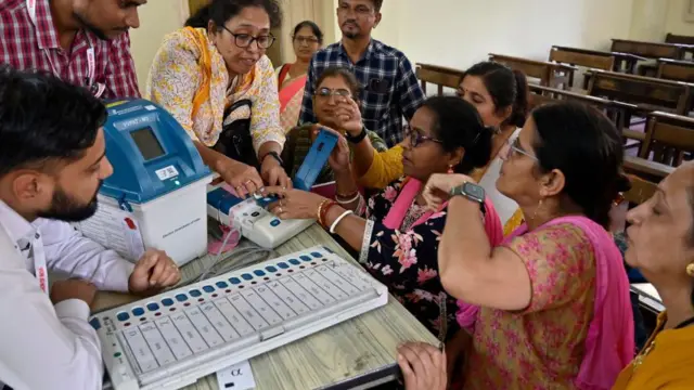 EVM वर कोणते प्रश्न उपस्थित होत आहेत?