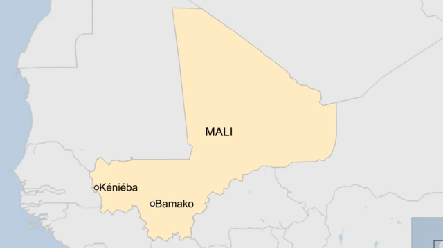 carte du Mali