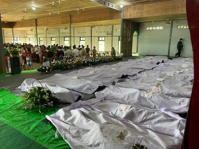 သေဆုံးသူ ၂၉ ဦး ရဲ့ စျာပန 