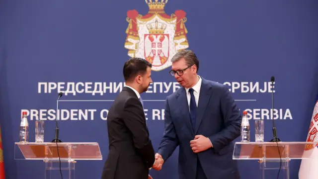 Милатовић и Вучић