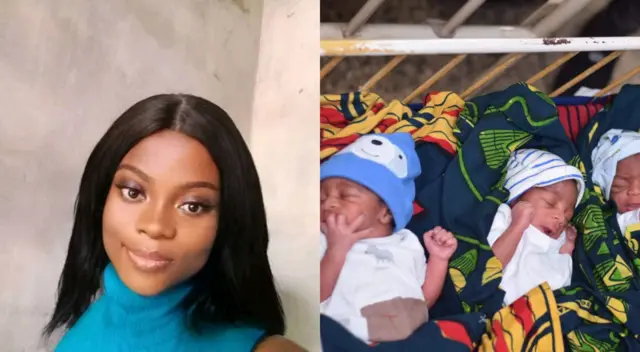 Nwaada Oluomachi Lynda Nwojo ekwuola na ya na nna ụmụaka a alụọla kemgbe dịka nna ha na-ere ahịa. 