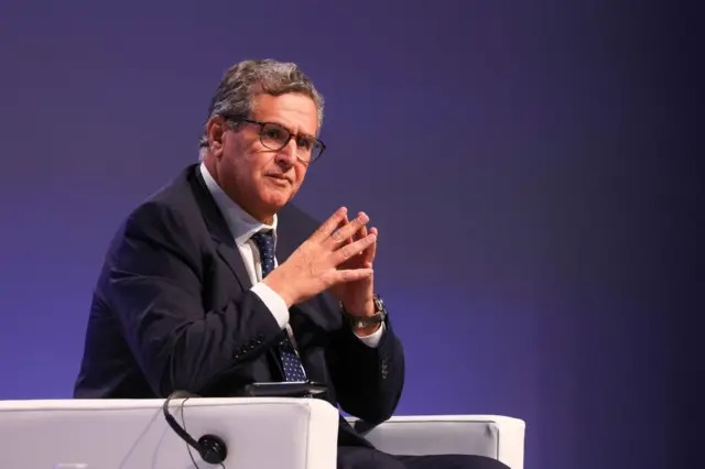 رئيس الوزراء المغربي عزيز أخنوش