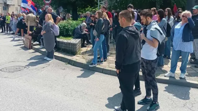 protest u Loznici, studenti 