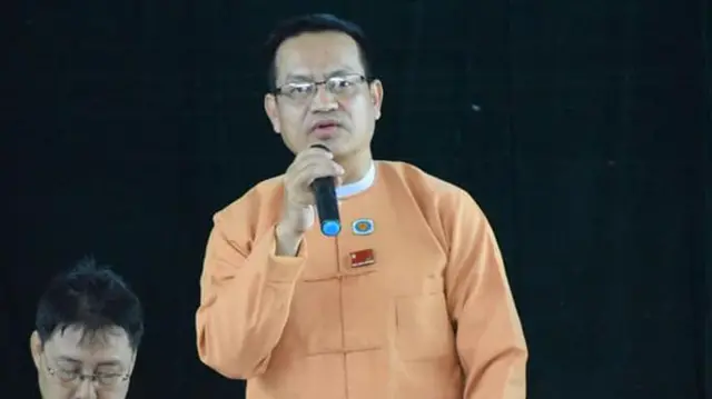 အမျိုးသားညီညွတ်ရေးအစိုးရ ပြည်ထောင်စုဝန်ကြီး ဦးတင်ထွန်းနိုင်