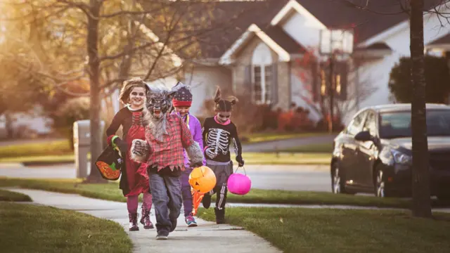 Niños disfrazados-Halloween